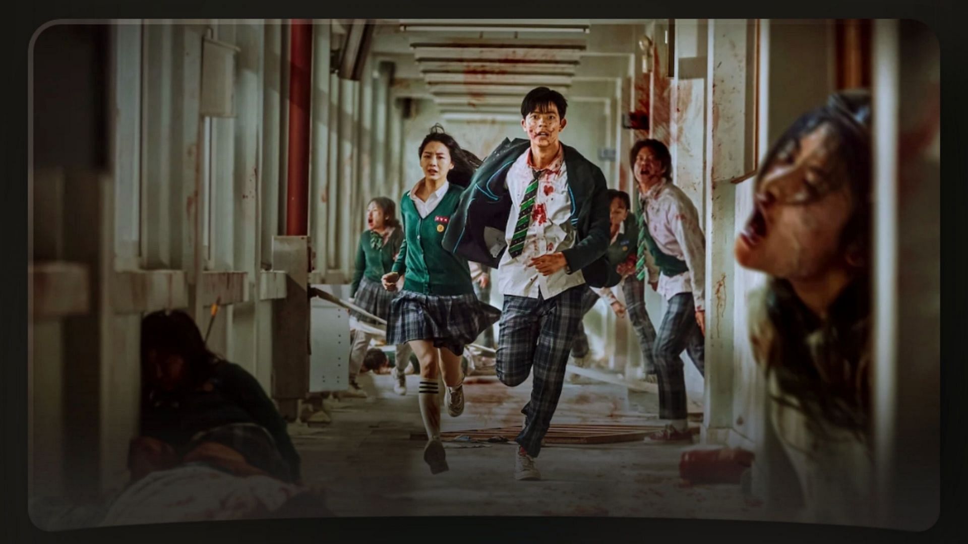 Featuring All Of Us Are Dead cast (Image via Netflix Website)